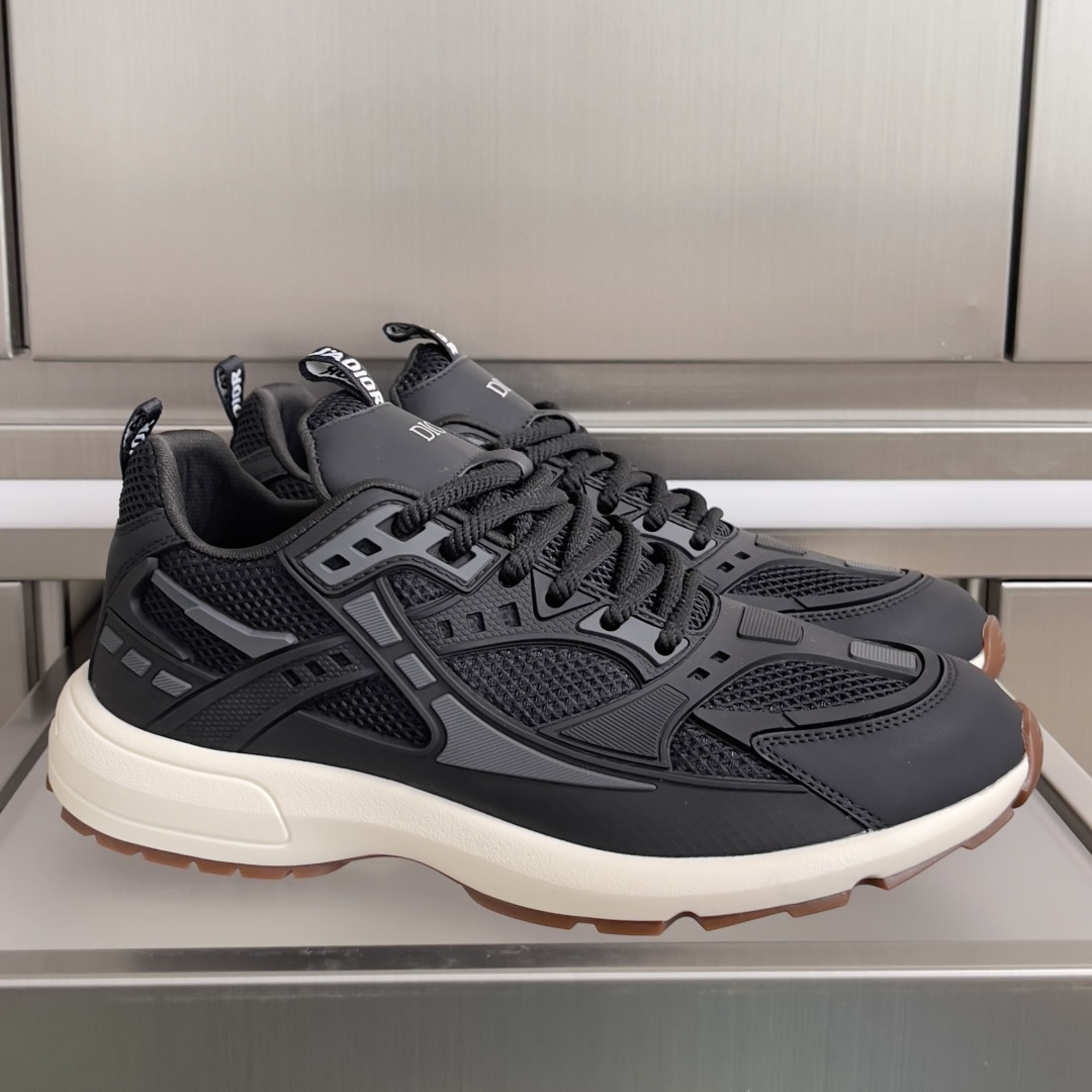 Dior Male Sneakers Gray Breathable M-l-s