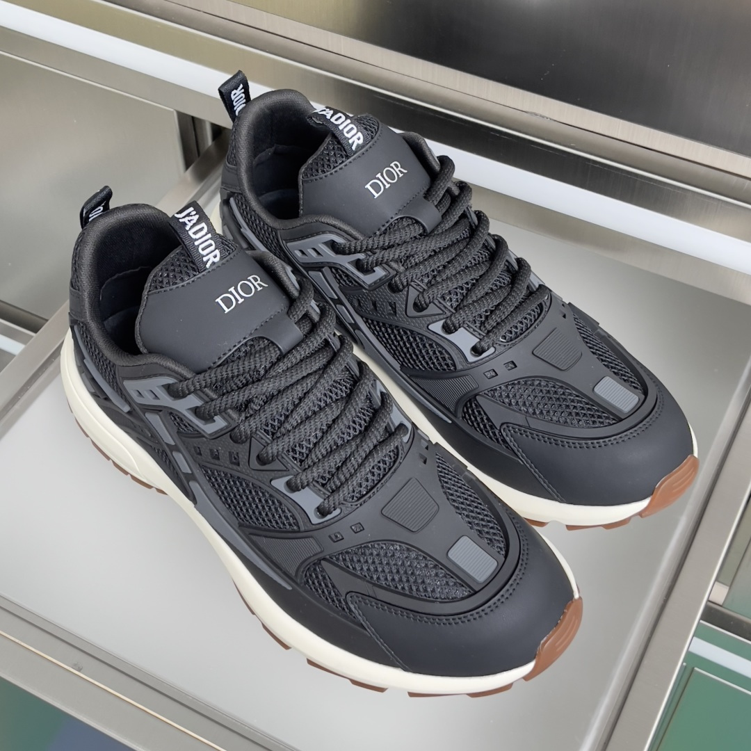 Dior Male Sneakers Gray Breathable M-l-s
