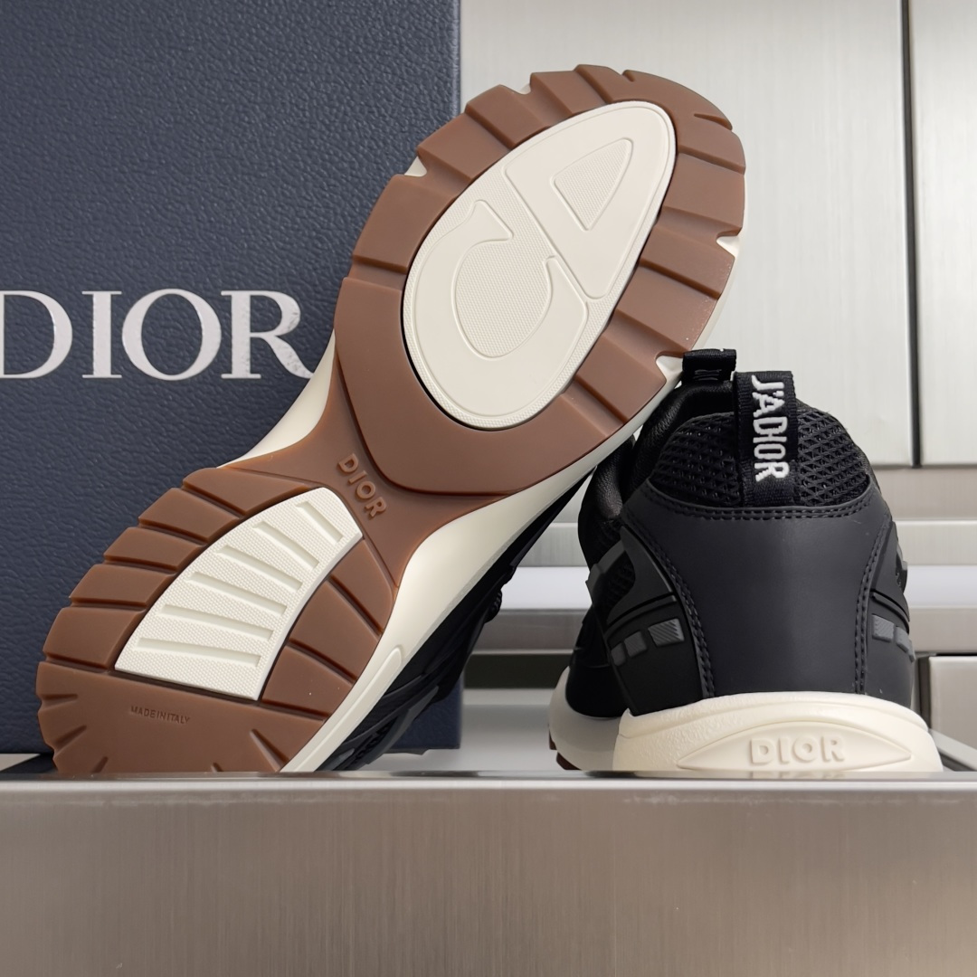 Dior Male Sneakers Gray Breathable M-l-s