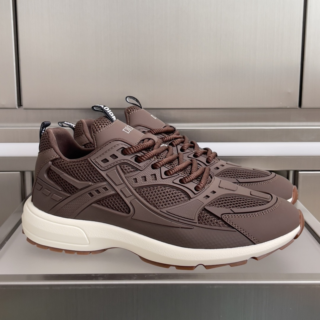 Dior Male Sneakers Gray Breathable M-l-s