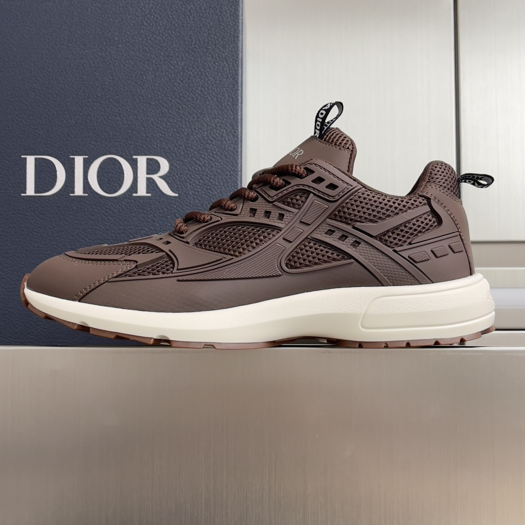 Dior Male Sneakers Gray Breathable M-l-s