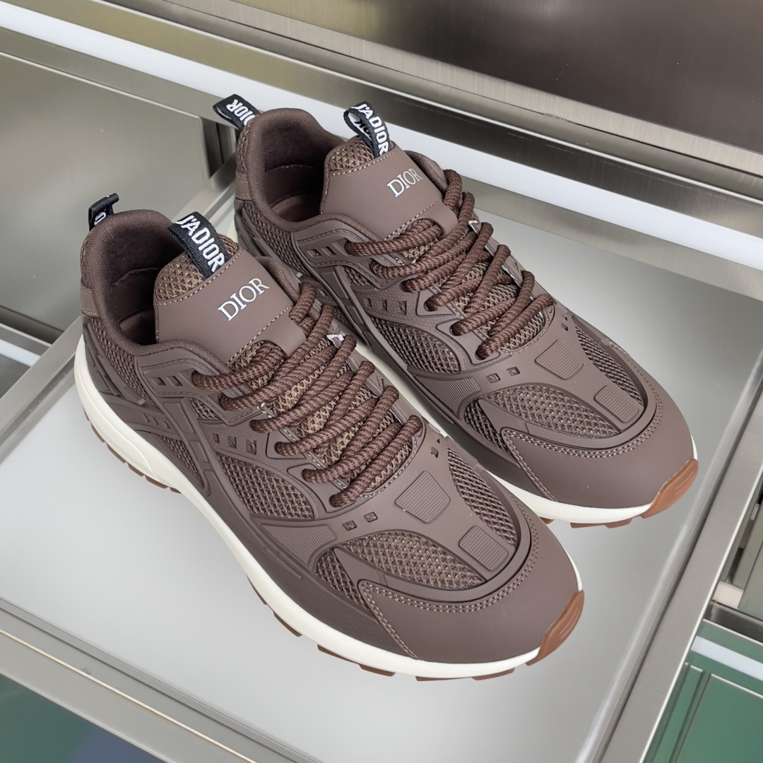 Dior Male Sneakers Gray Breathable M-l-s