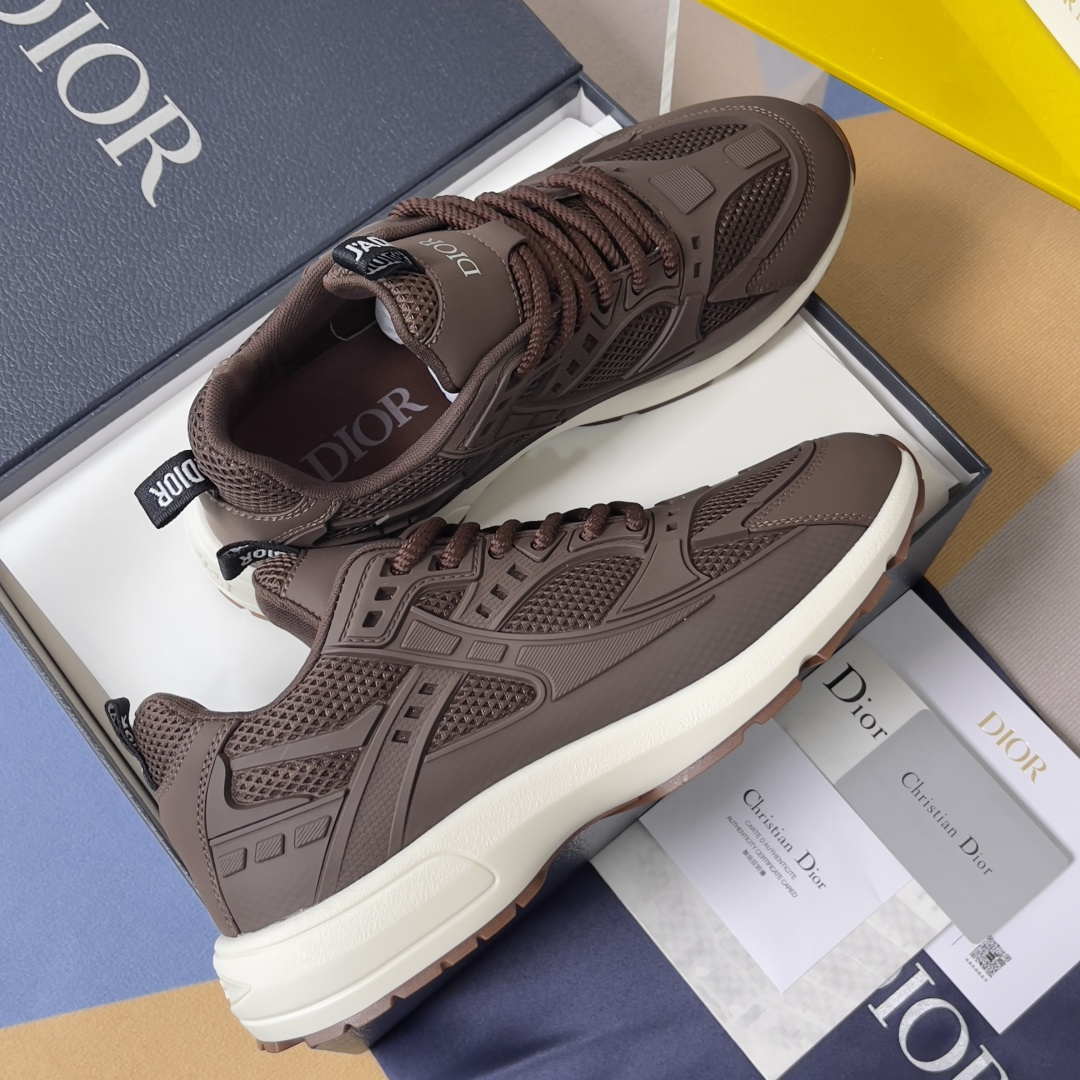 Dior Male Sneakers Gray Breathable M-l-s