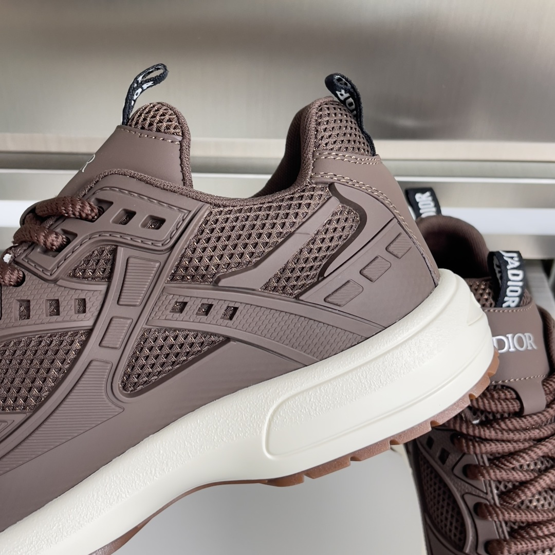 Dior Male Sneakers Gray Breathable M-l-s