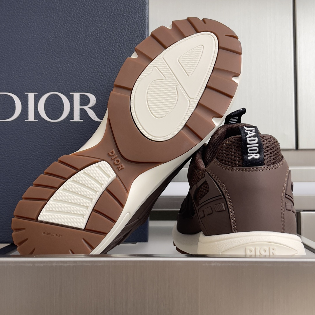 Dior Male Sneakers Gray Breathable M-l-s