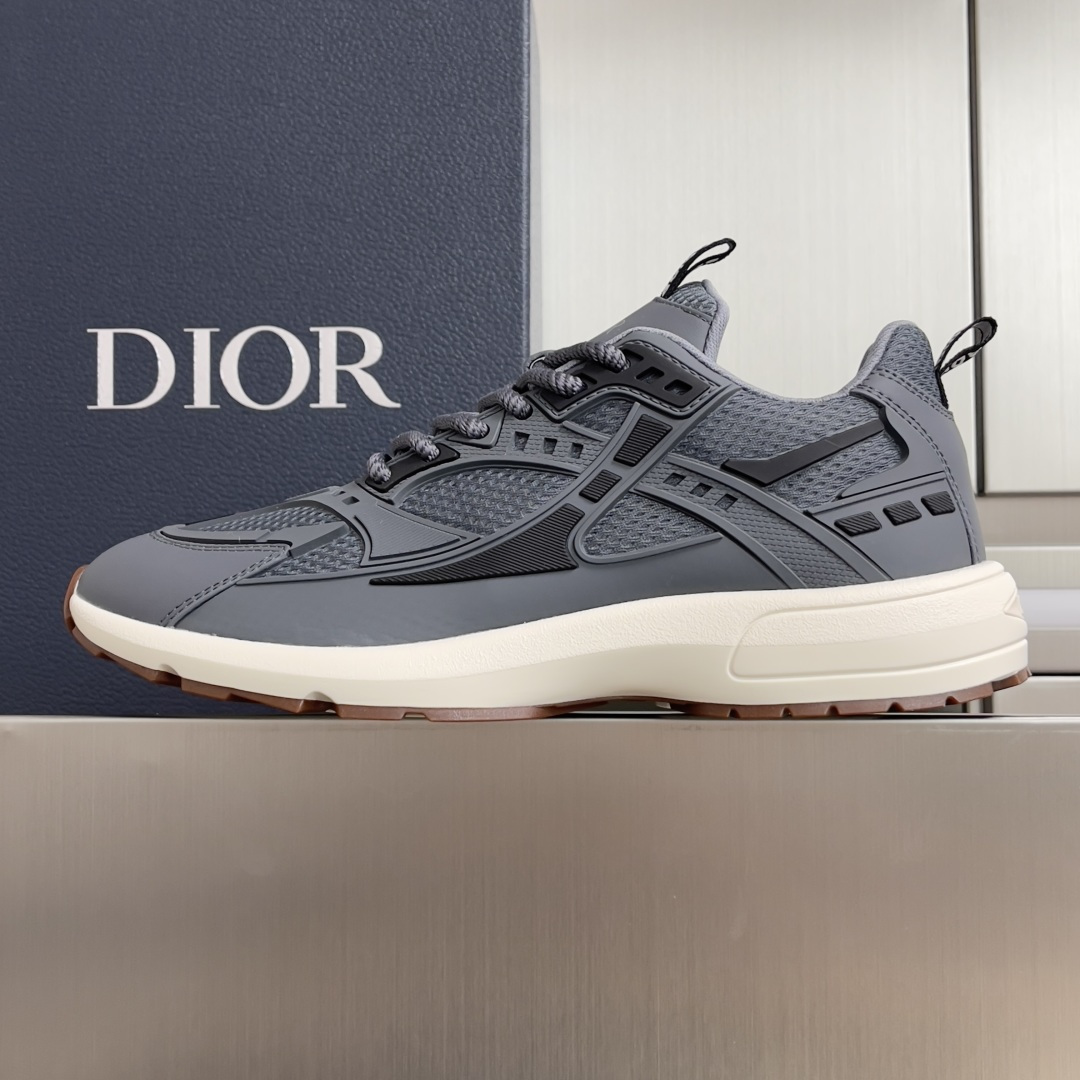 Dior Male Sneakers Gray Breathable M-l-s