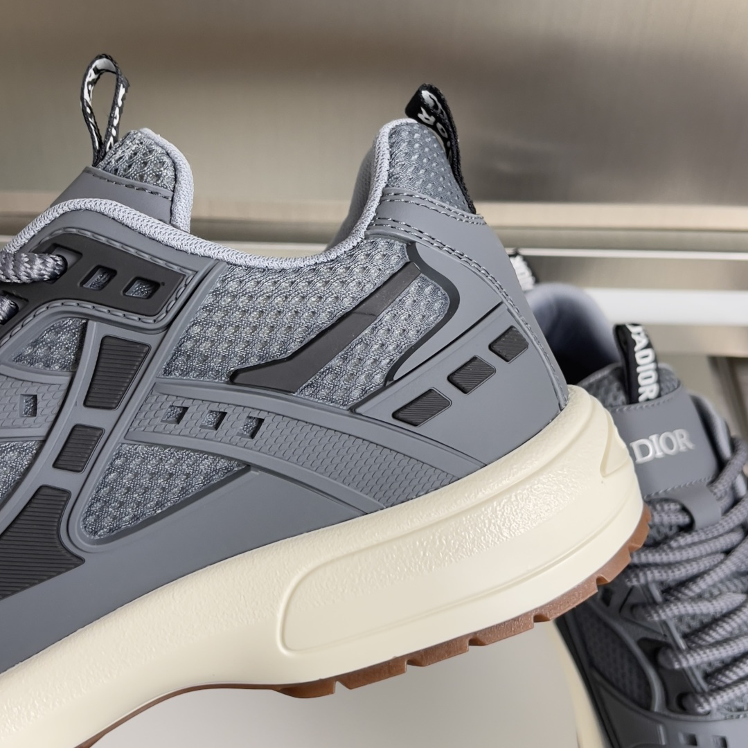 Dior Male Sneakers Gray Breathable M-l-s