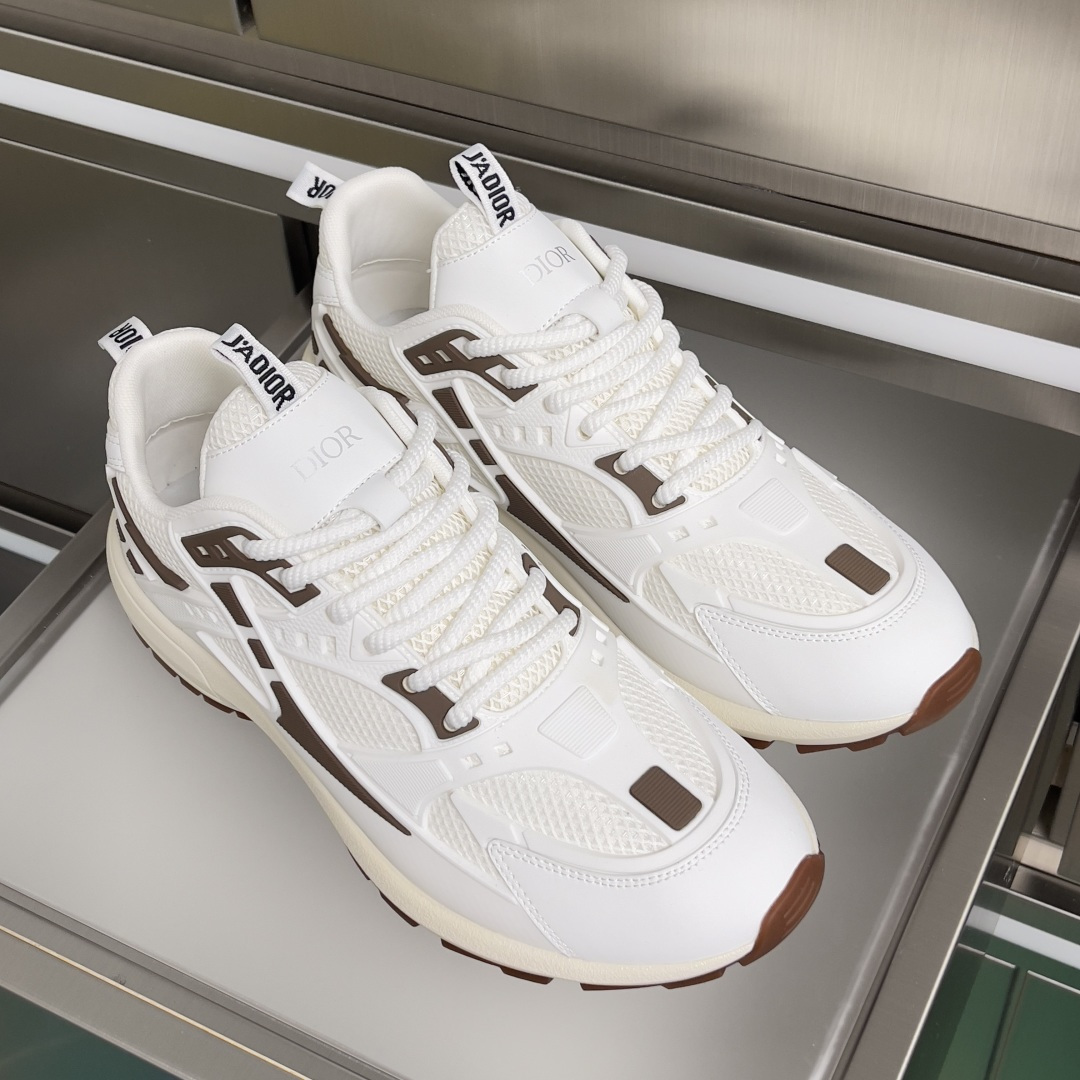 Dior Male Sneakers Gray Breathable M-l-s