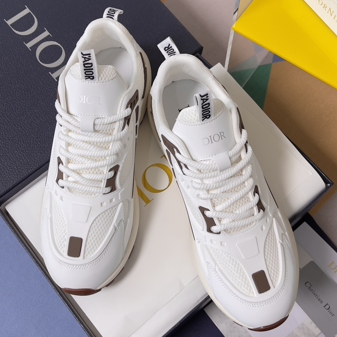 Dior Male Sneakers Gray Breathable M-l-s