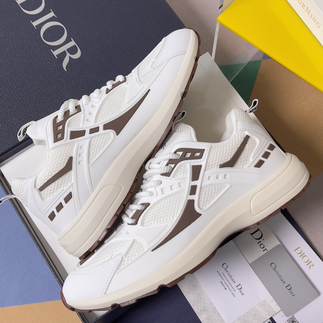 Dior Male Sneakers Gray Breathable M-l-s