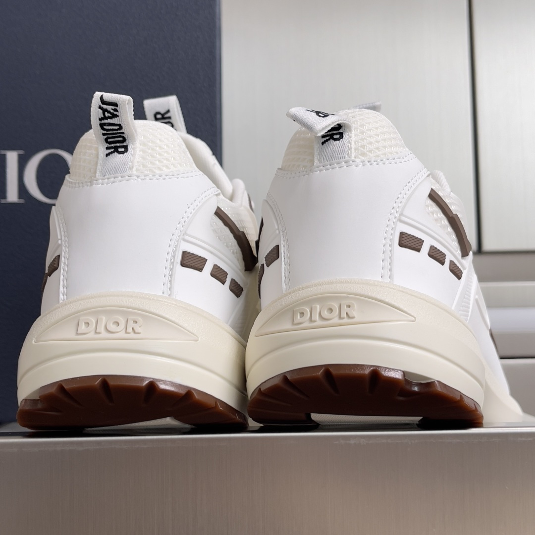 Dior Male Sneakers Gray Breathable M-l-s