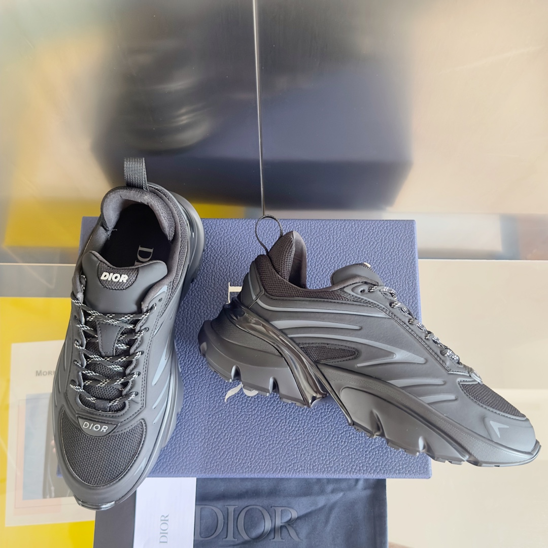 Adidas Dior Male Running Shoes Black Breathable M-l-s