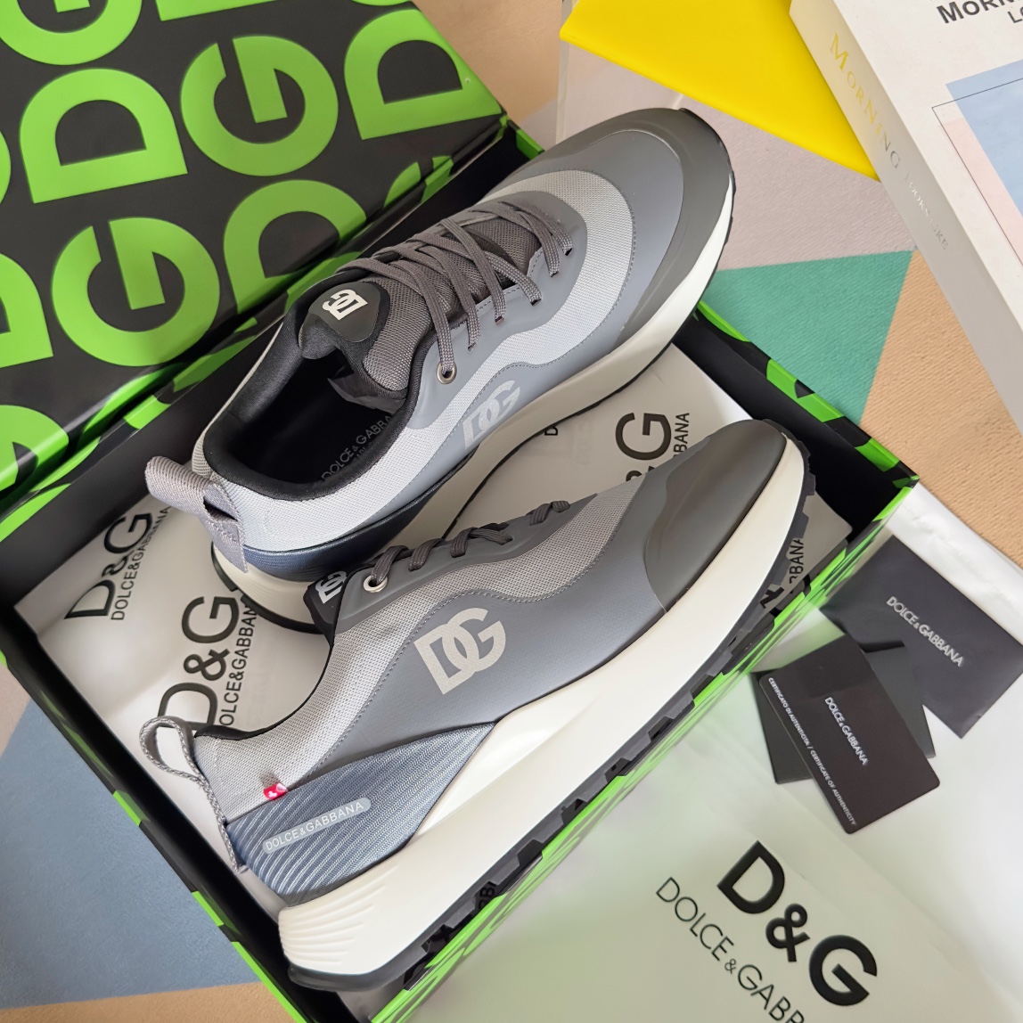 Dolce Gabbana Male Running Shoes Breathable M-l-s