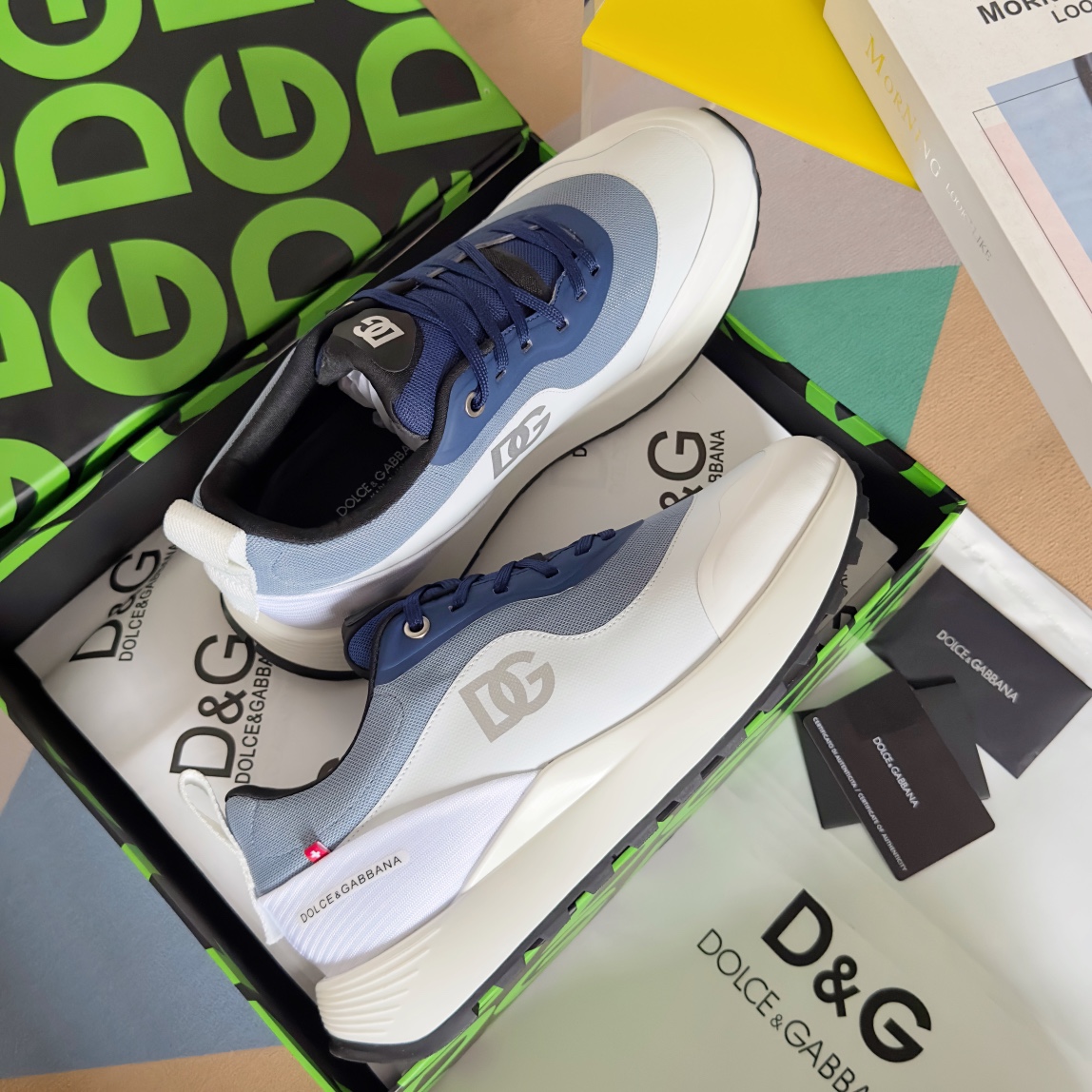 Dolce Gabbana Male Running Shoes Breathable M-l-s