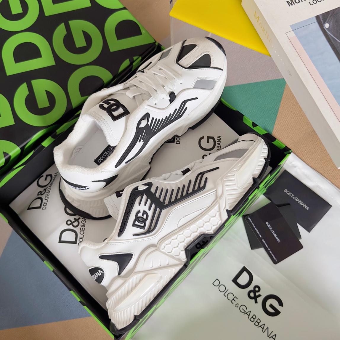 Dolce Gabbana Male Running Shoes Breathable M-l-s