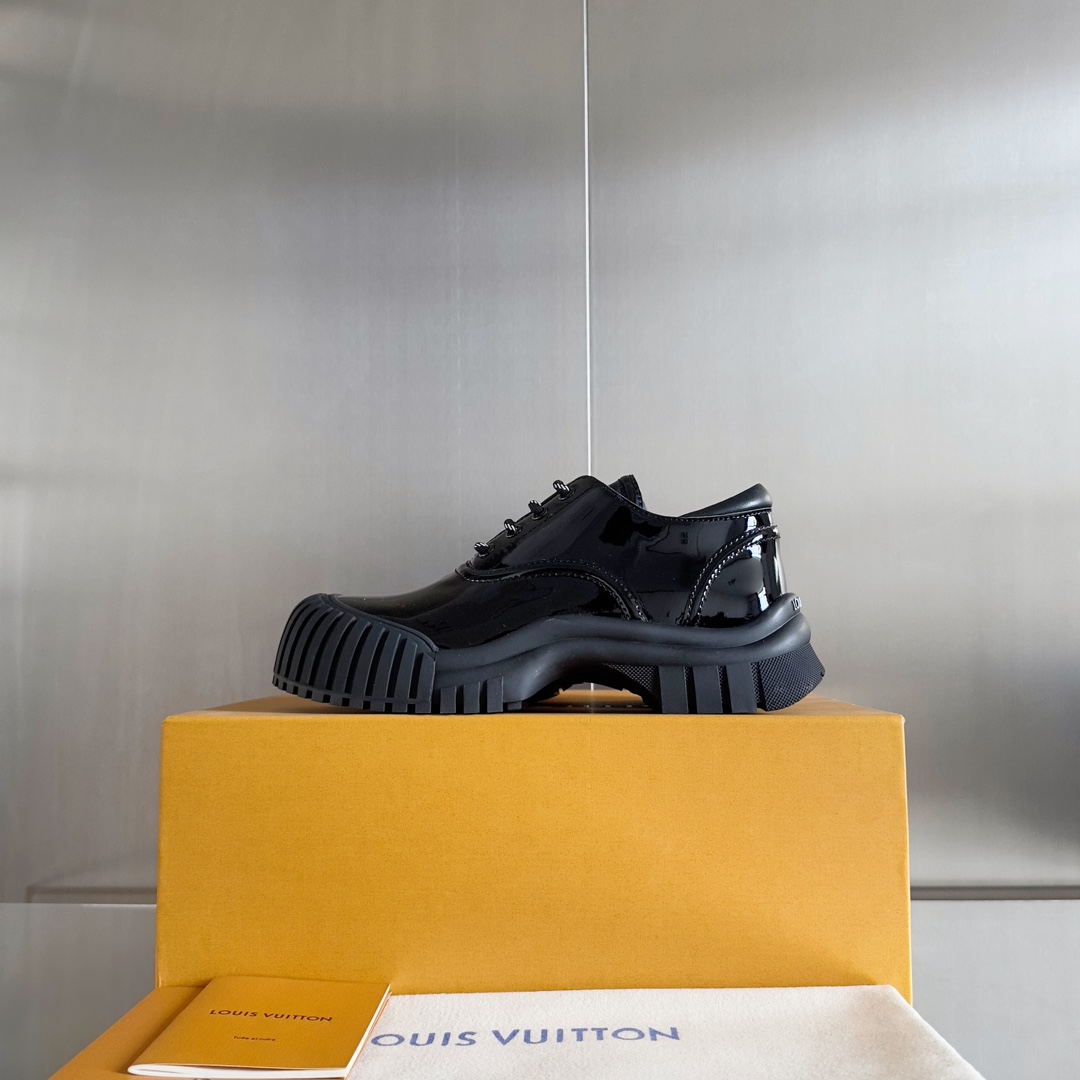 Louis Vuitton Female Leather Shoes Cow Leather M-l-s