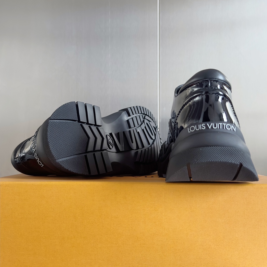 Louis Vuitton Female Leather Shoes Cow Leather M-l-s