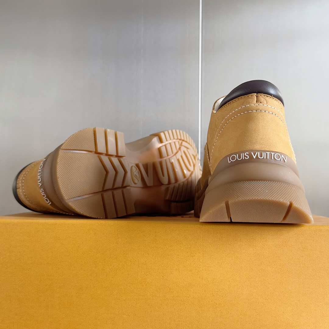 Louis Vuitton Female Leather Shoes Cow Leather M-l-s