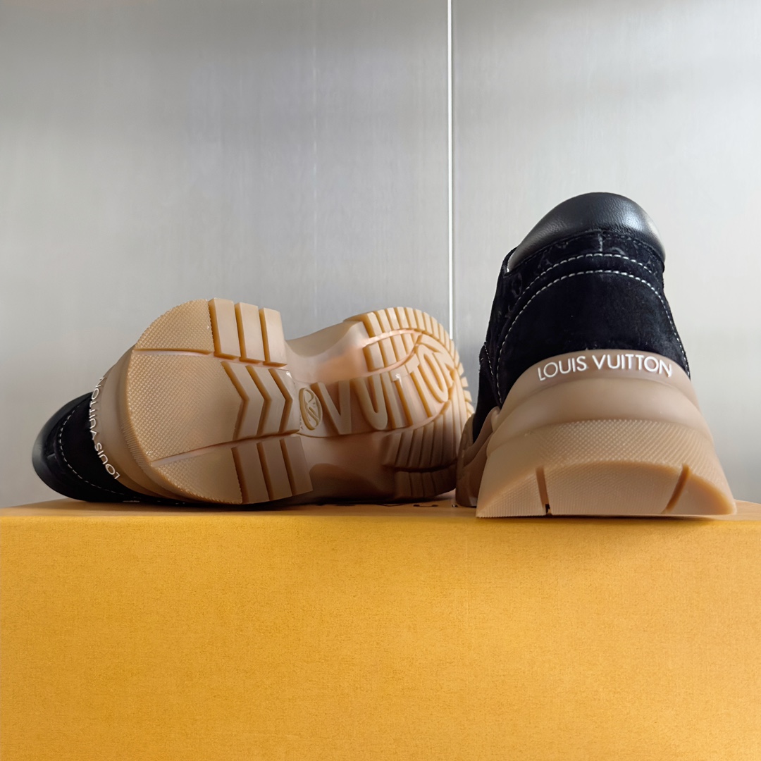 Louis Vuitton Female Leather Shoes Cow Leather M-l-s