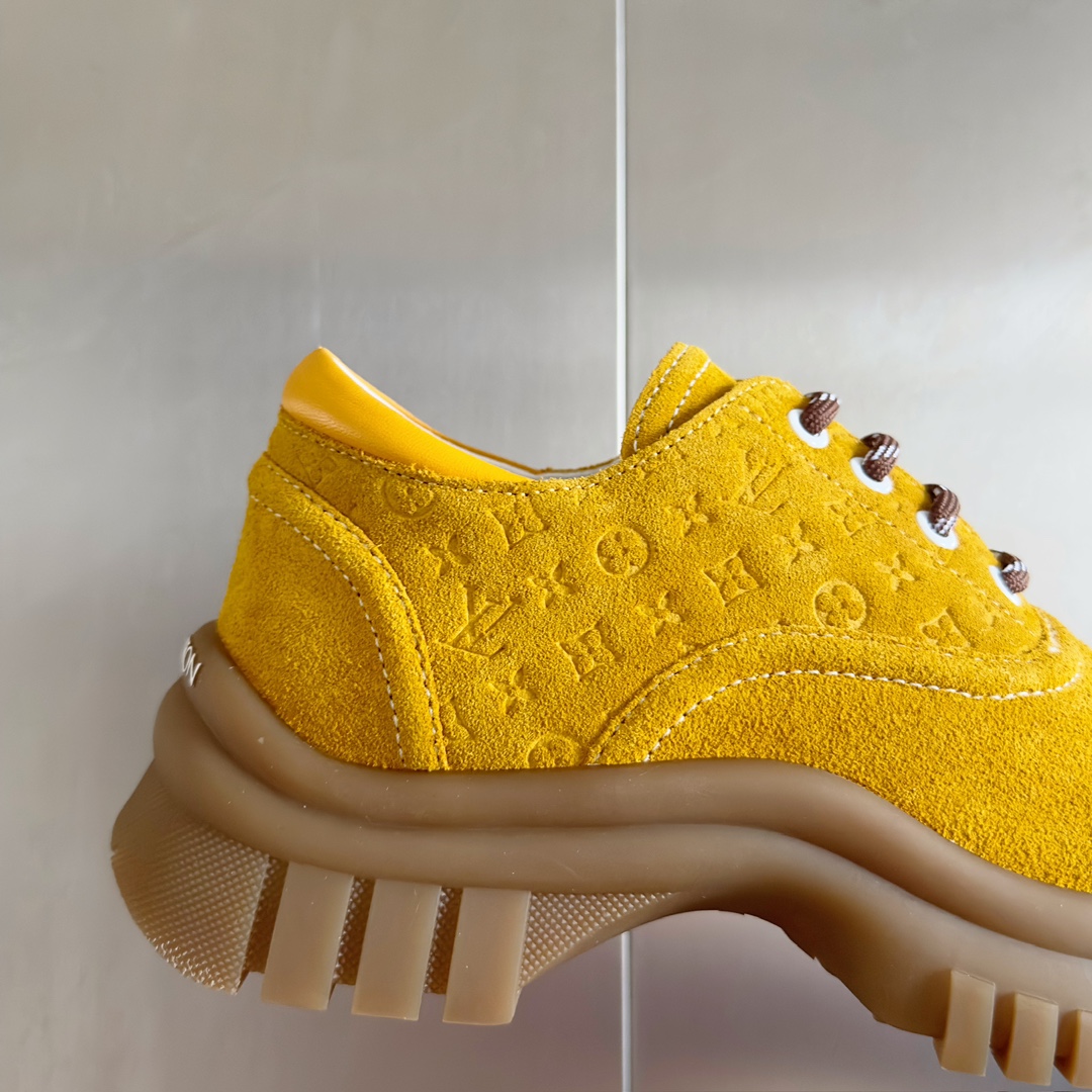 Louis Vuitton Female Leather Shoes Cow Leather M-l-s