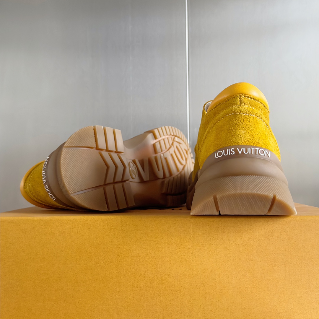 Louis Vuitton Female Leather Shoes Cow Leather M-l-s