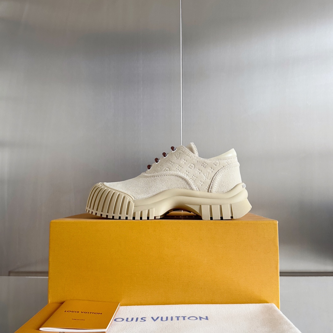 Louis Vuitton Female Leather Shoes Cow Leather M-l-s