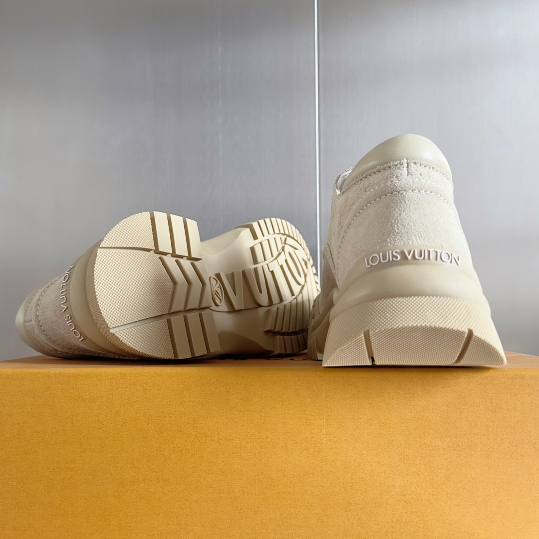 Louis Vuitton Female Leather Shoes Cow Leather M-l-s