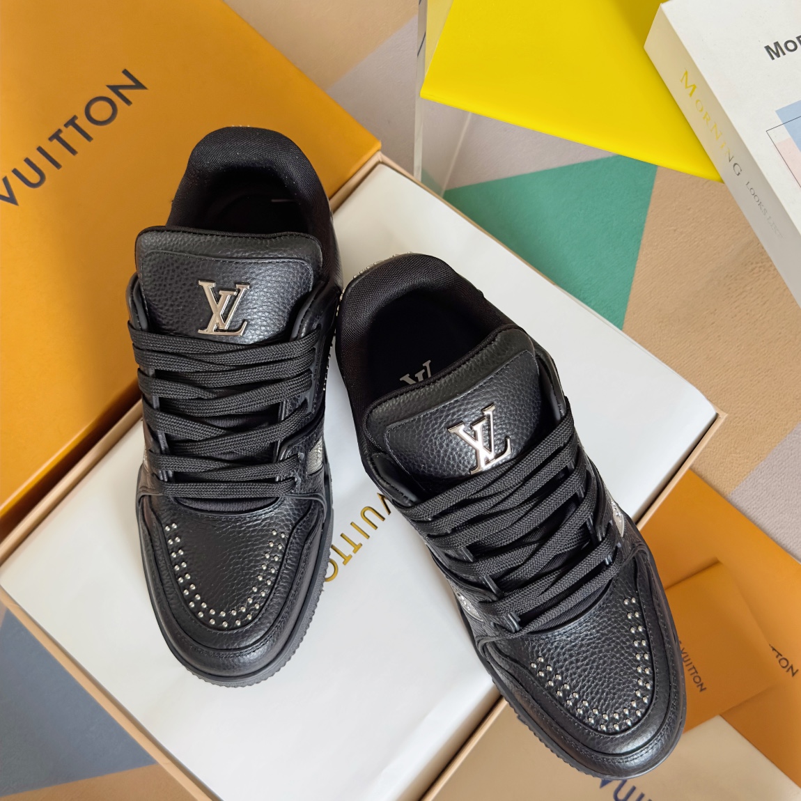 Louis Vuitton Male Board Shoes Breathable M-l-s