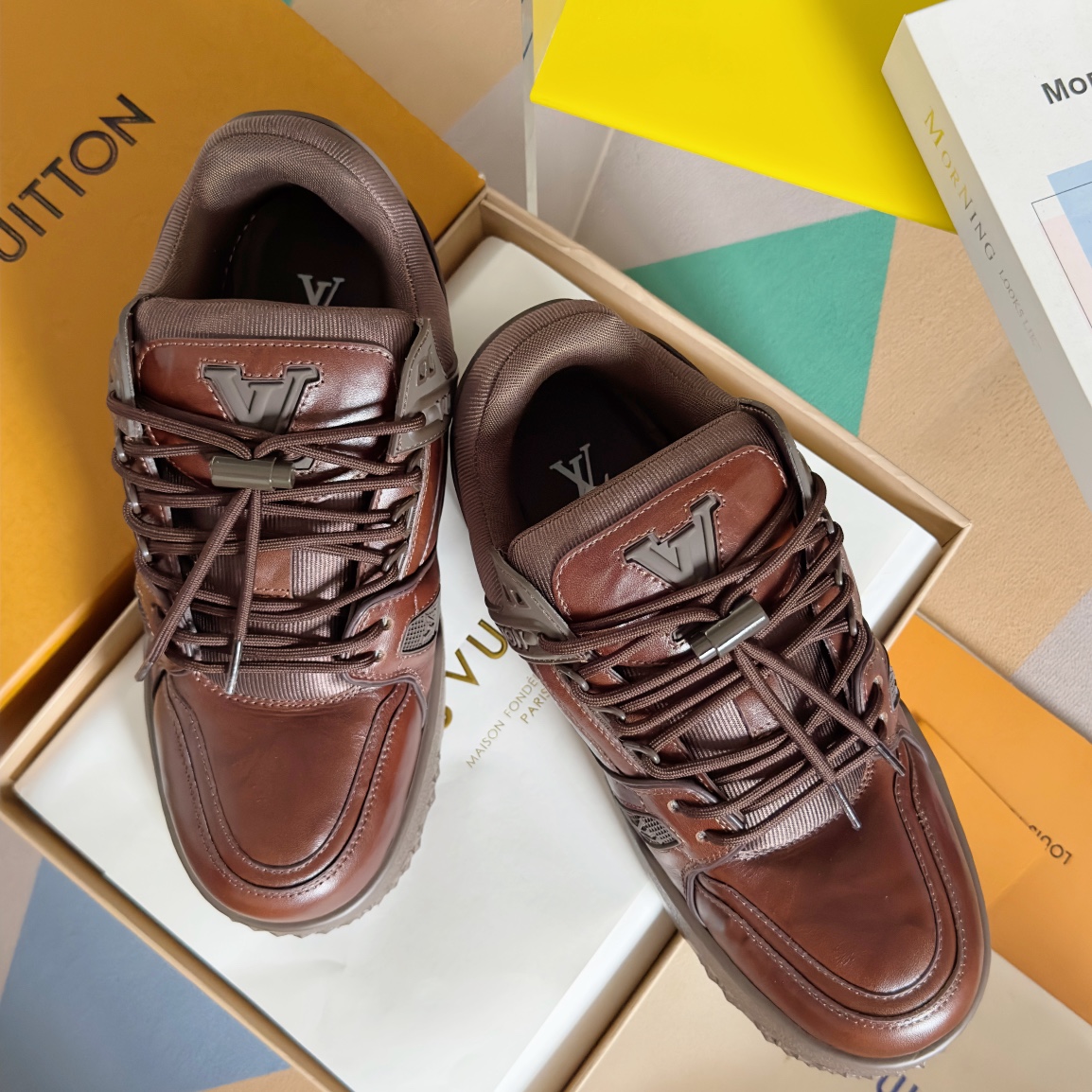 Louis Vuitton Male Board Shoes Breathable M-l-s