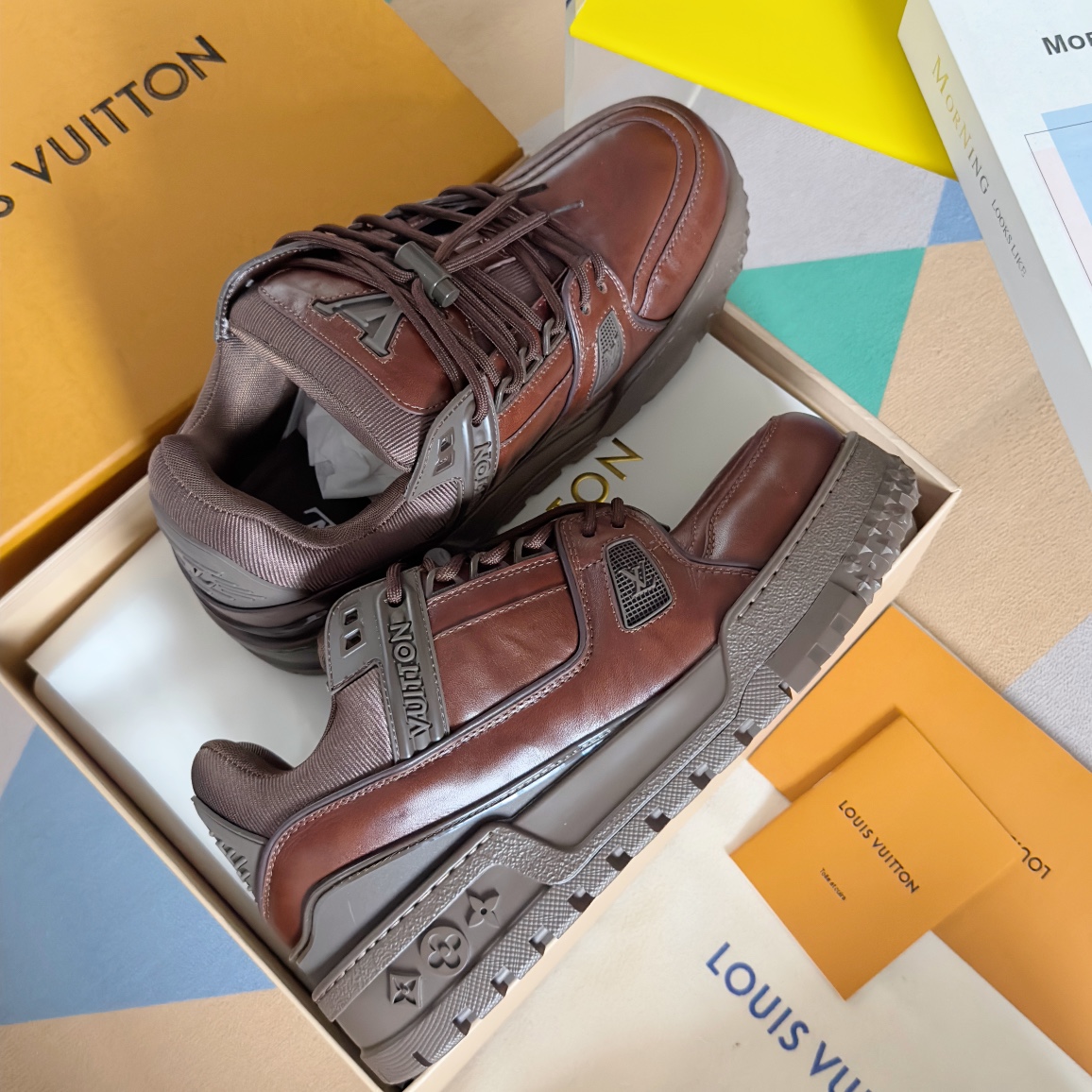 Louis Vuitton Male Board Shoes Breathable M-l-s