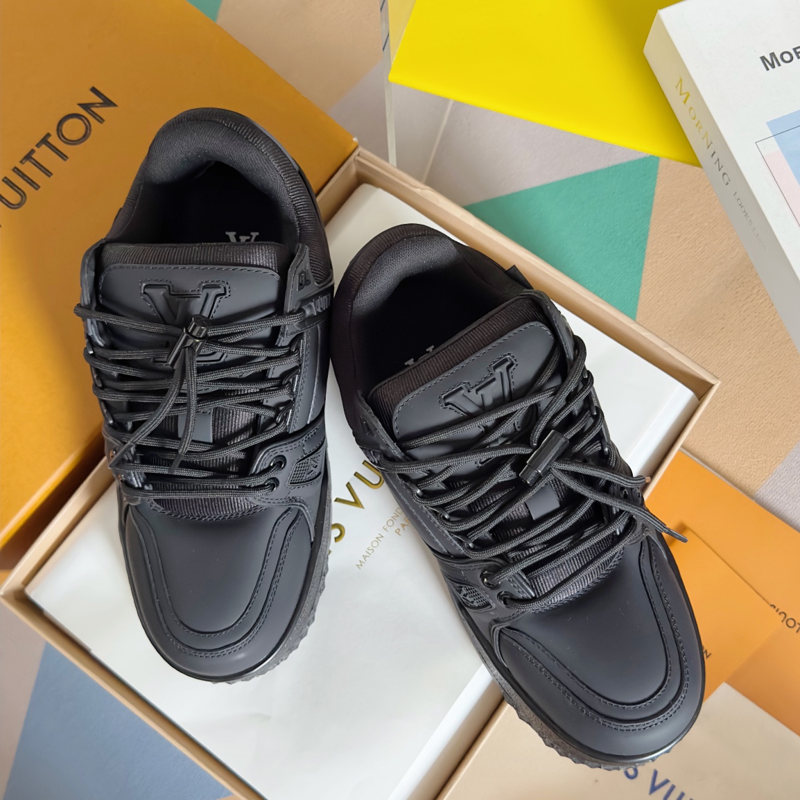 Louis Vuitton Male Board Shoes Breathable M-l-s