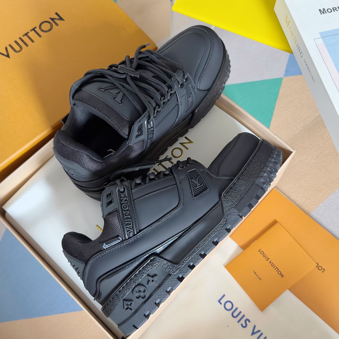 Louis Vuitton Male Board Shoes Breathable M-l-s