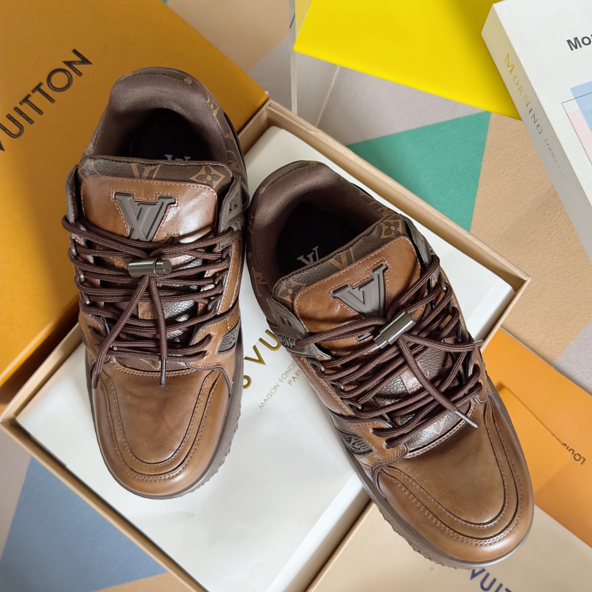 Louis Vuitton Male Board Shoes Breathable M-l-s