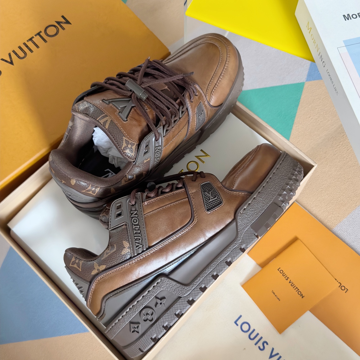 Louis Vuitton Male Board Shoes Breathable M-l-s