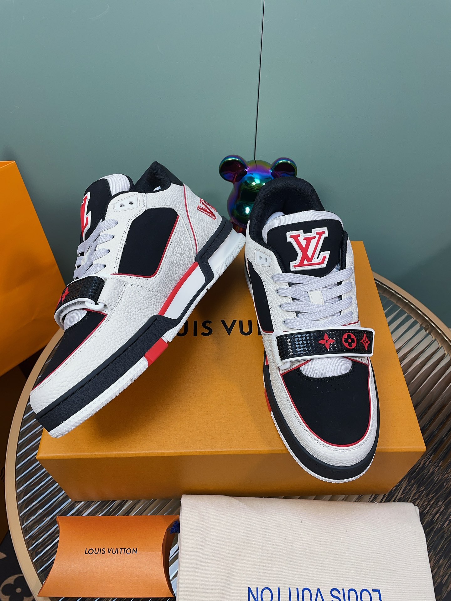 Louis Vuitton Couple Board Shoes Breathable M-l-s
