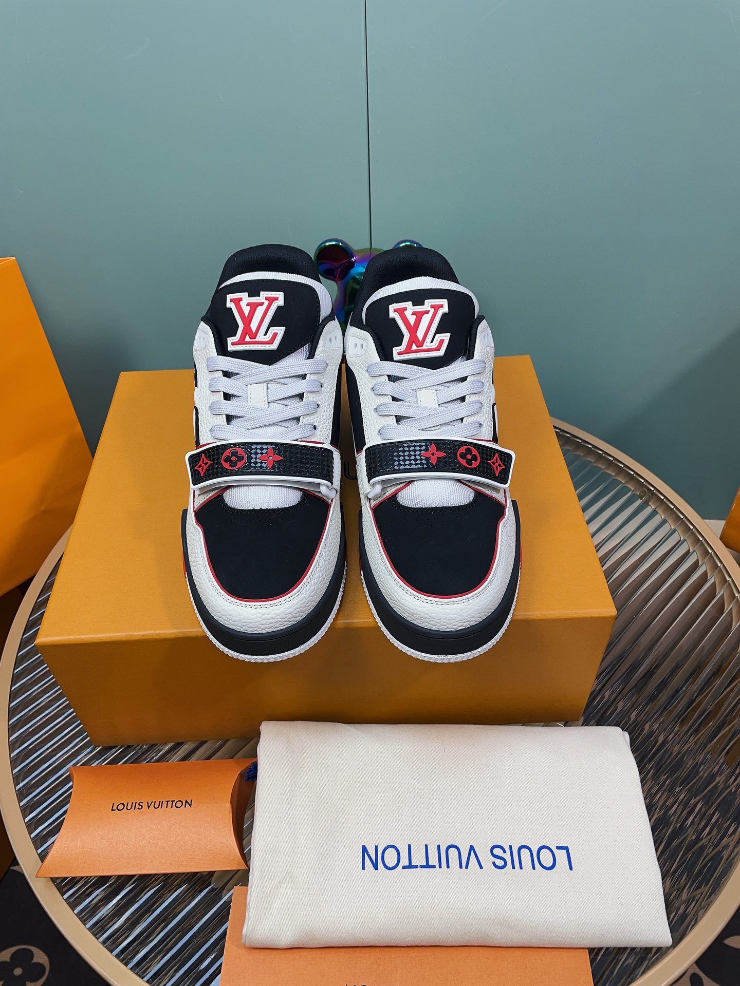 Louis Vuitton Couple Board Shoes Breathable M-l-s