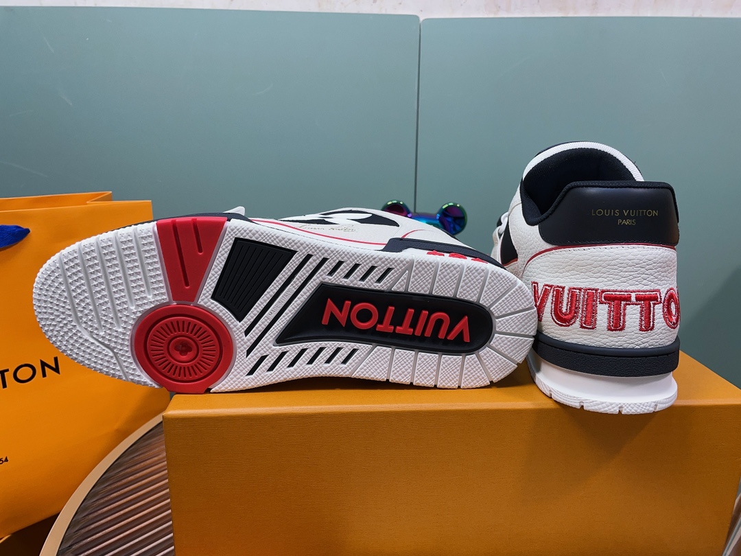 Louis Vuitton Couple Board Shoes Breathable M-l-s