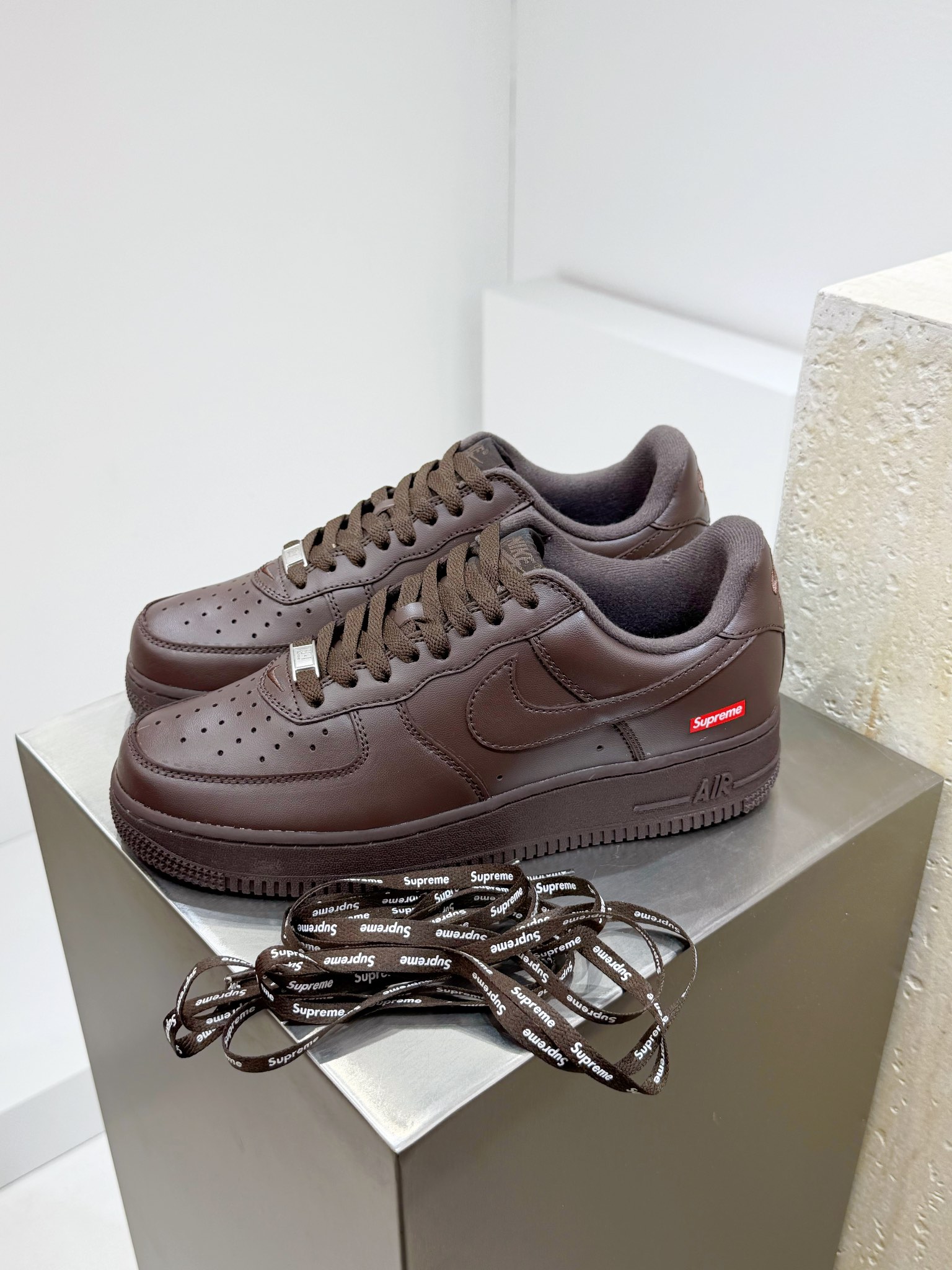 Nike Supreme Male Board Shoes Brown M-l-s