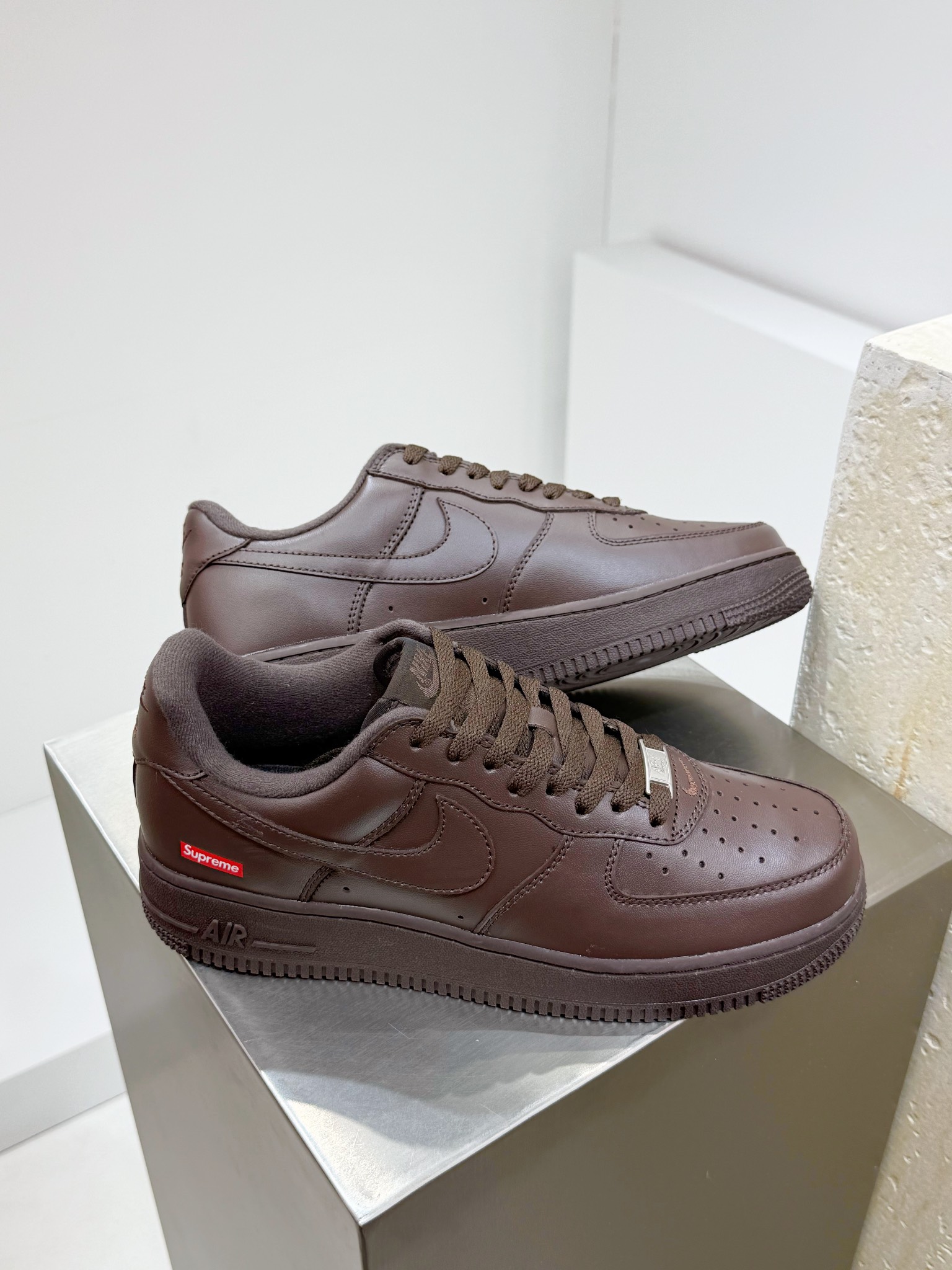 Nike Supreme Male Board Shoes Brown M-l-s