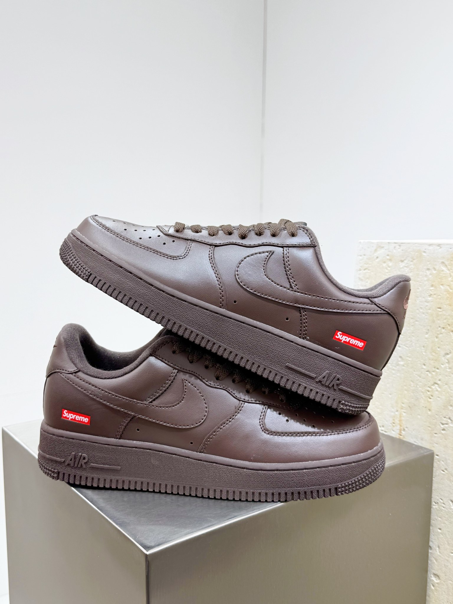 Nike Supreme Male Board Shoes Brown M-l-s