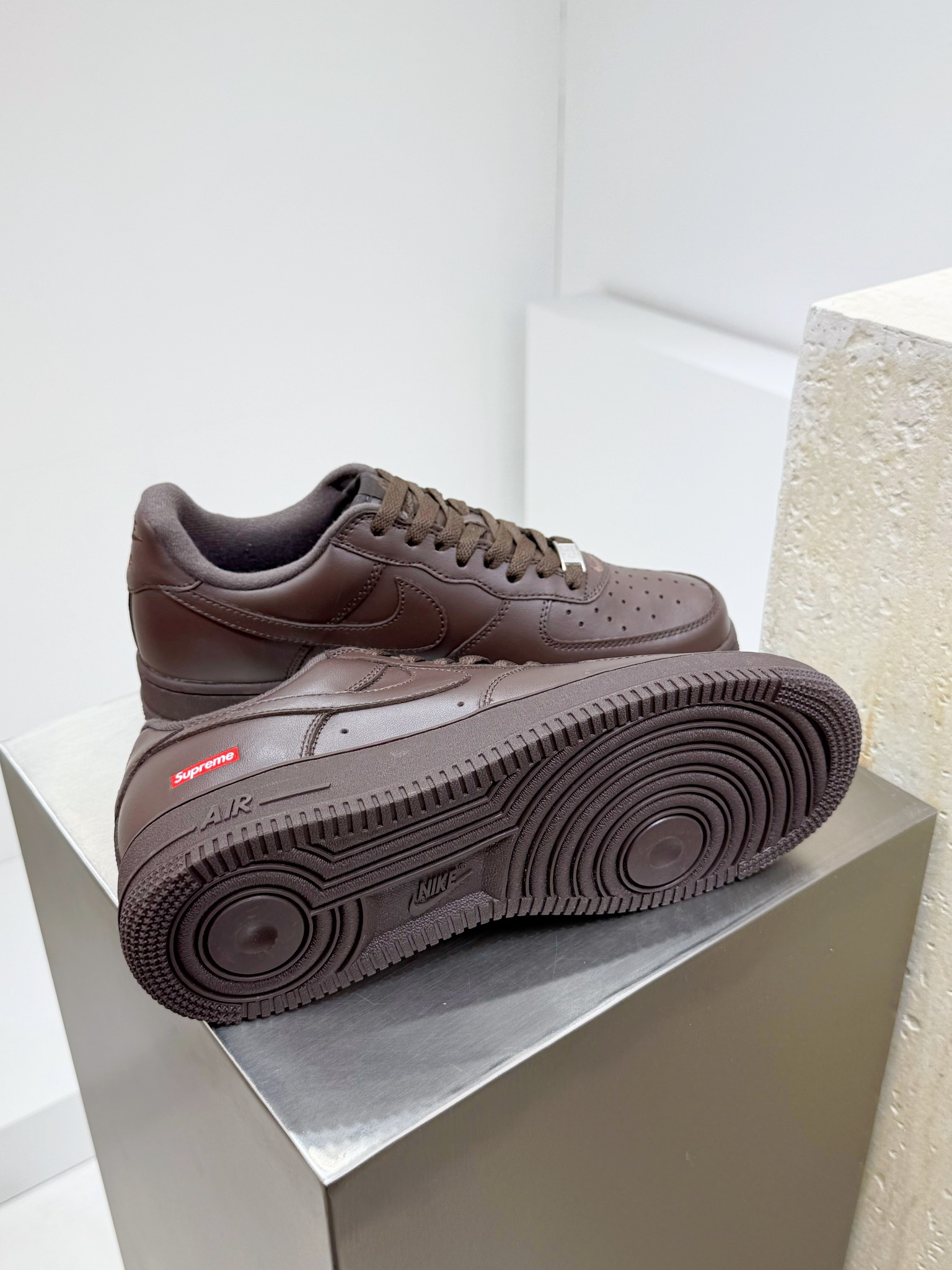 Nike Supreme Male Board Shoes Brown M-l-s