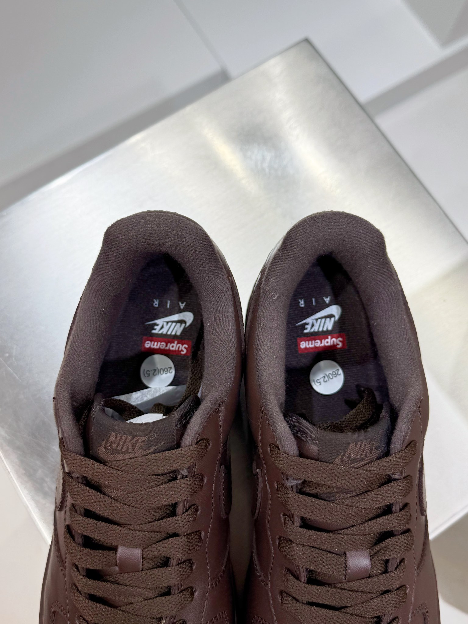 Nike Supreme Male Board Shoes Brown M-l-s
