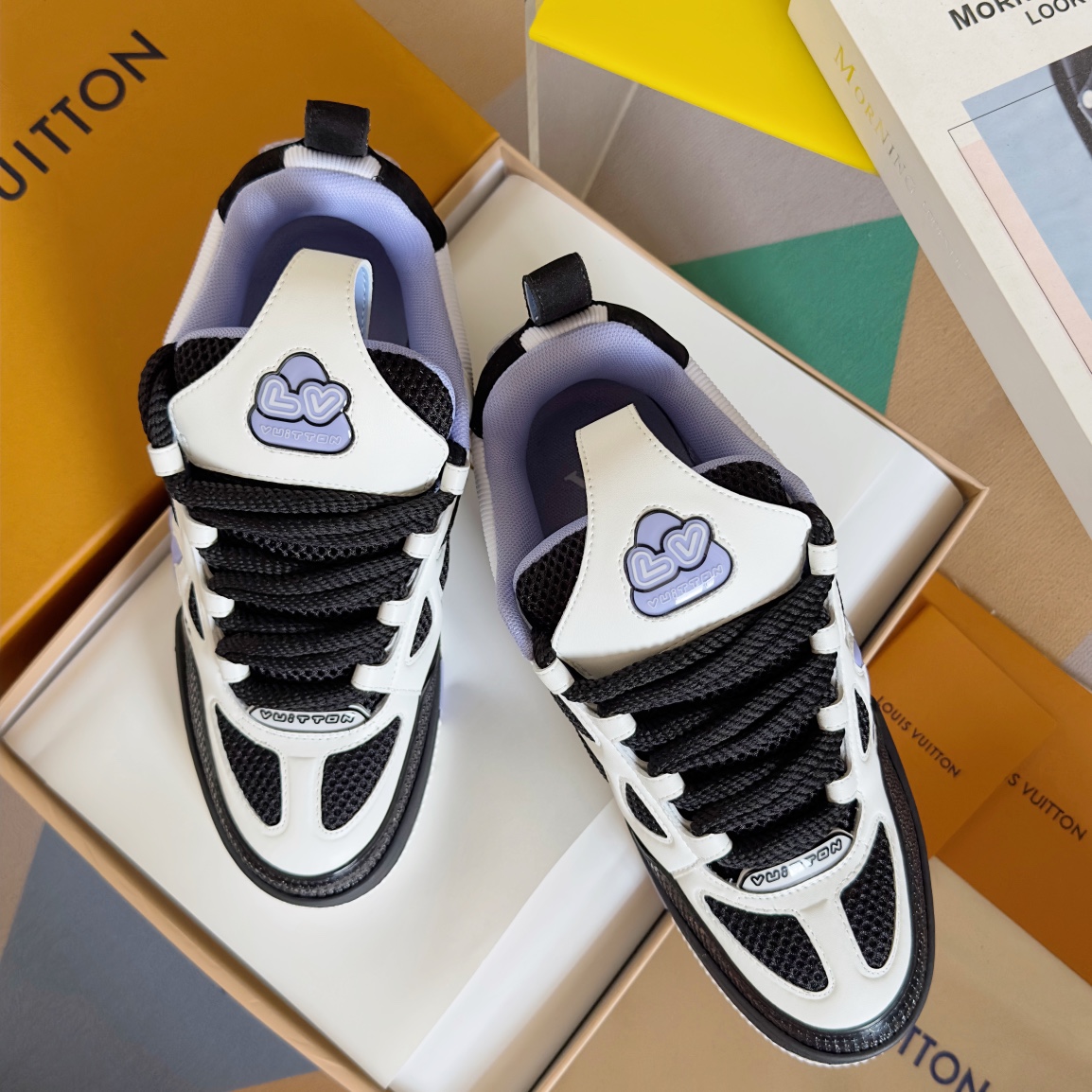 Louis Vuitton Male Board Shoes Breathable M-l-s