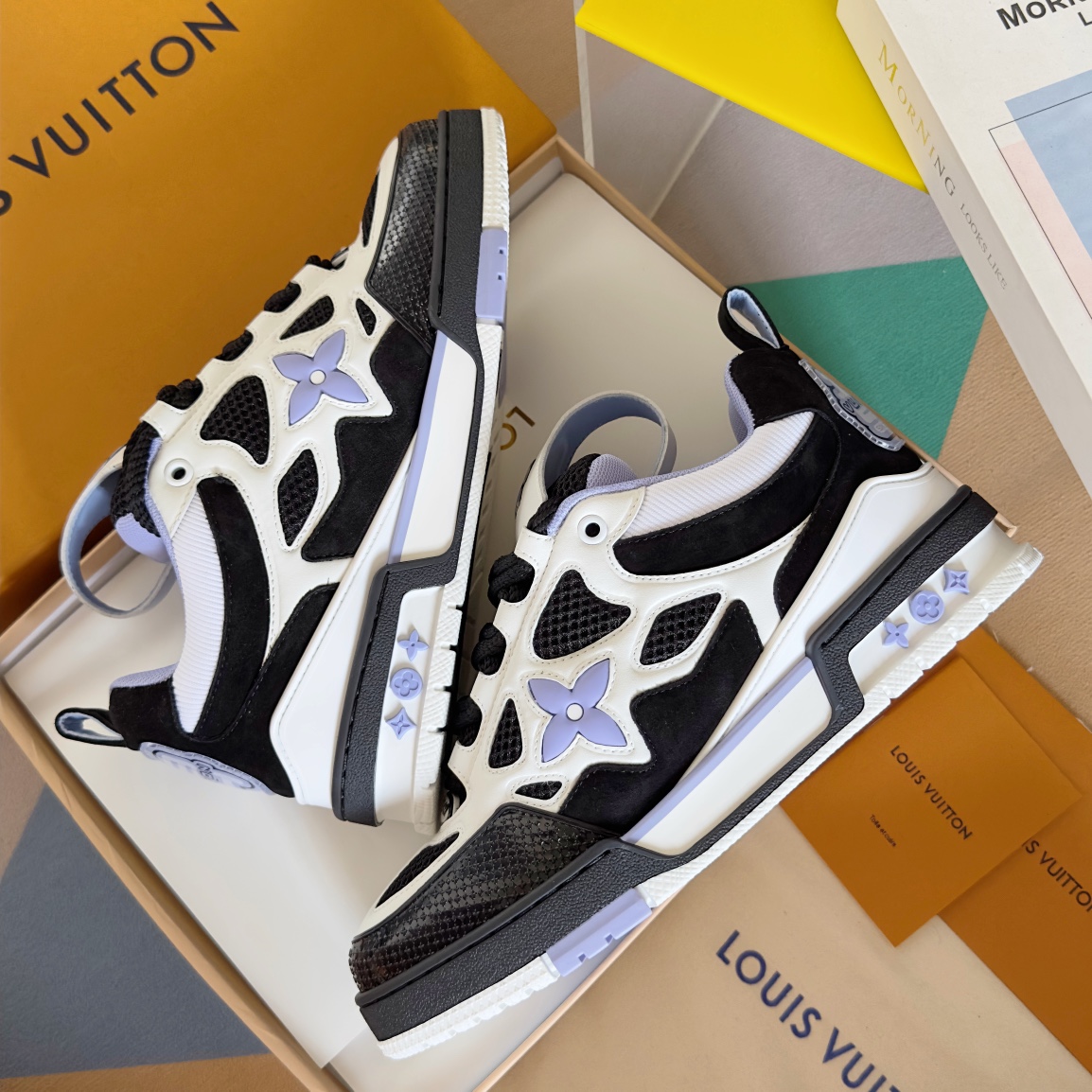 Louis Vuitton Male Board Shoes Breathable M-l-s