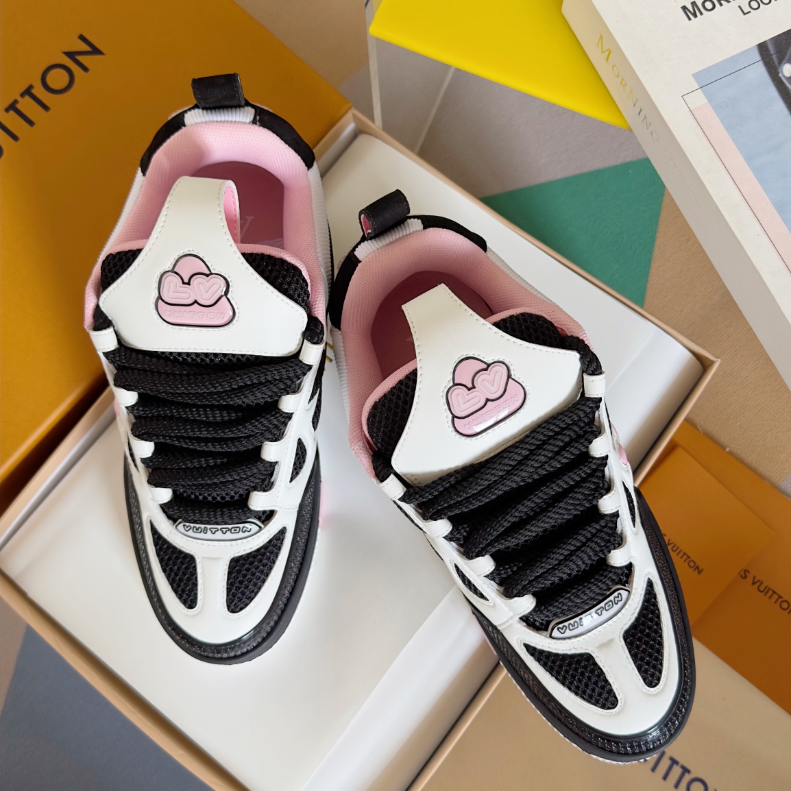 Louis Vuitton Male Board Shoes Breathable M-l-s