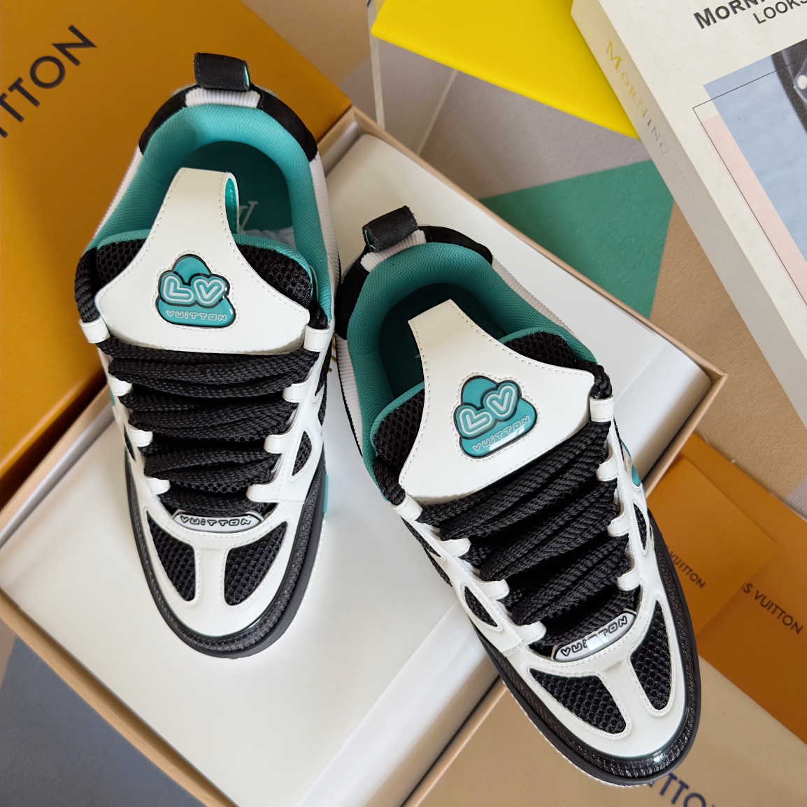 Louis Vuitton Male Board Shoes Breathable M-l-s