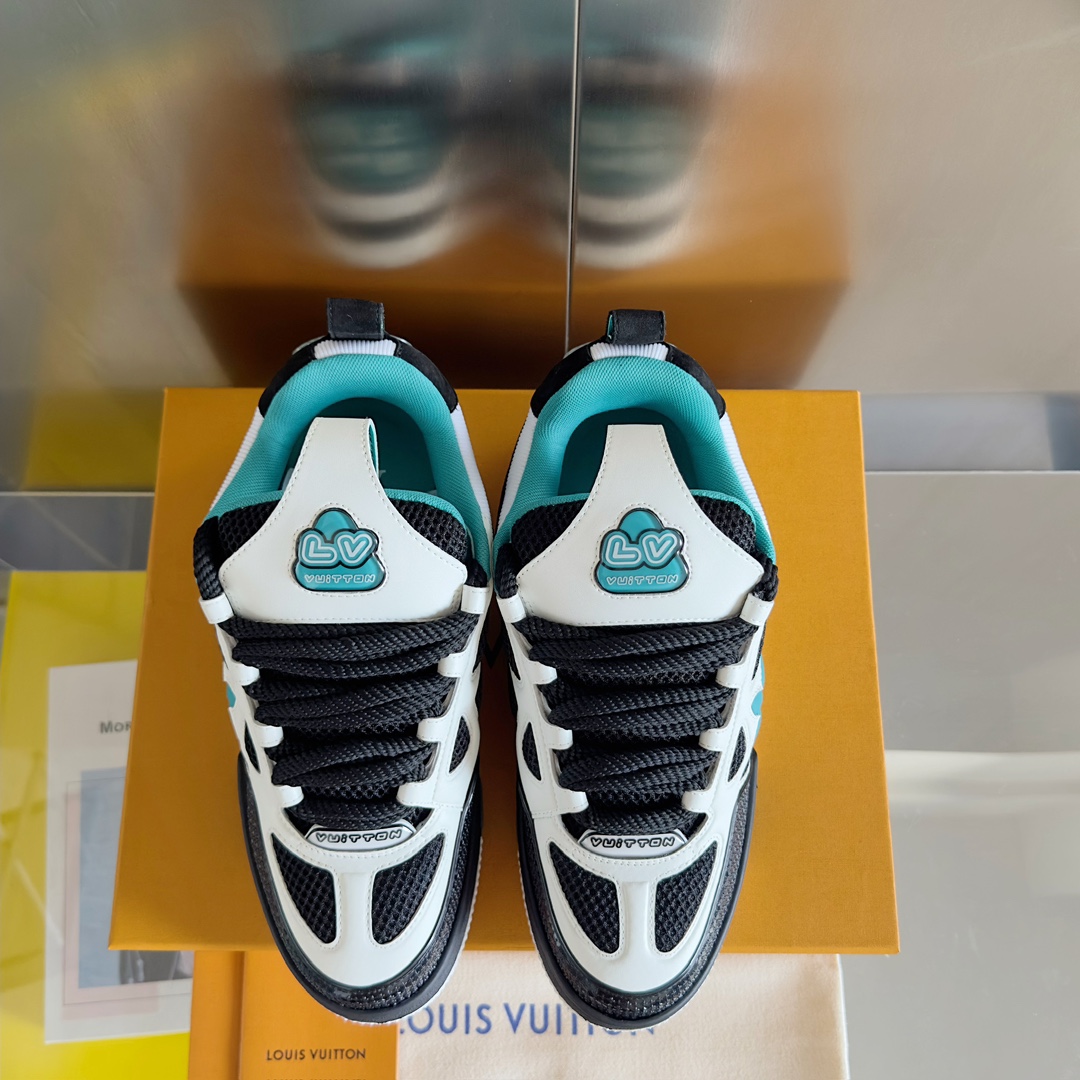 Louis Vuitton Male Board Shoes Breathable M-l-s