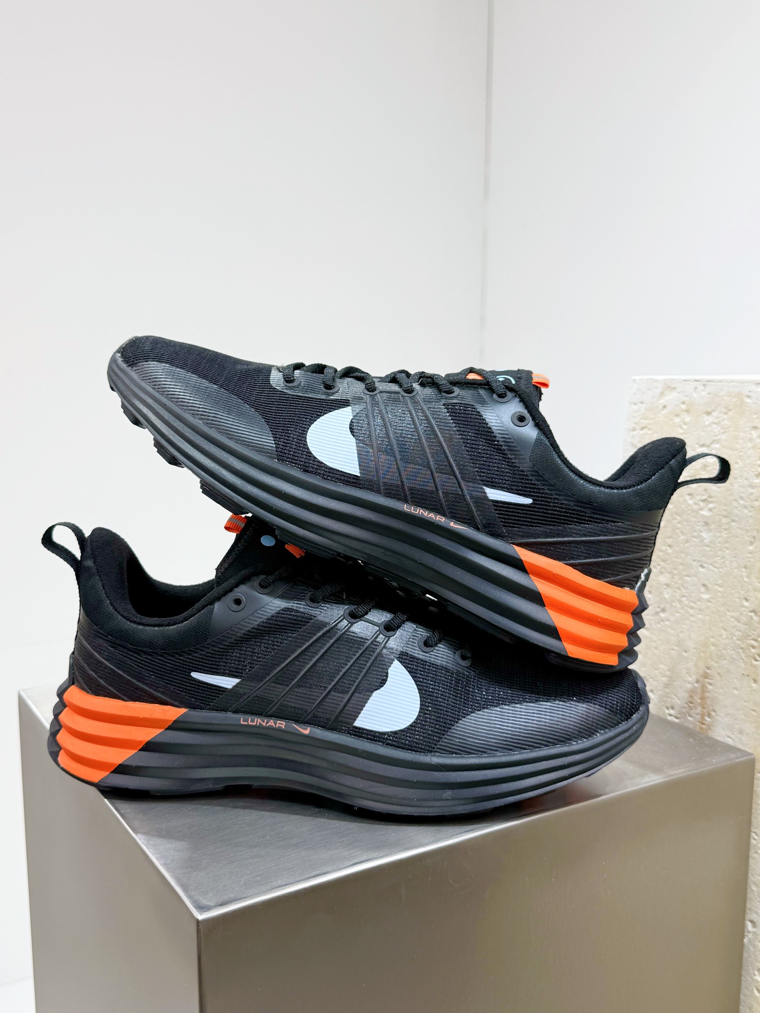 Nike Male Running Shoes Mesh Gray Breathable M-l-s