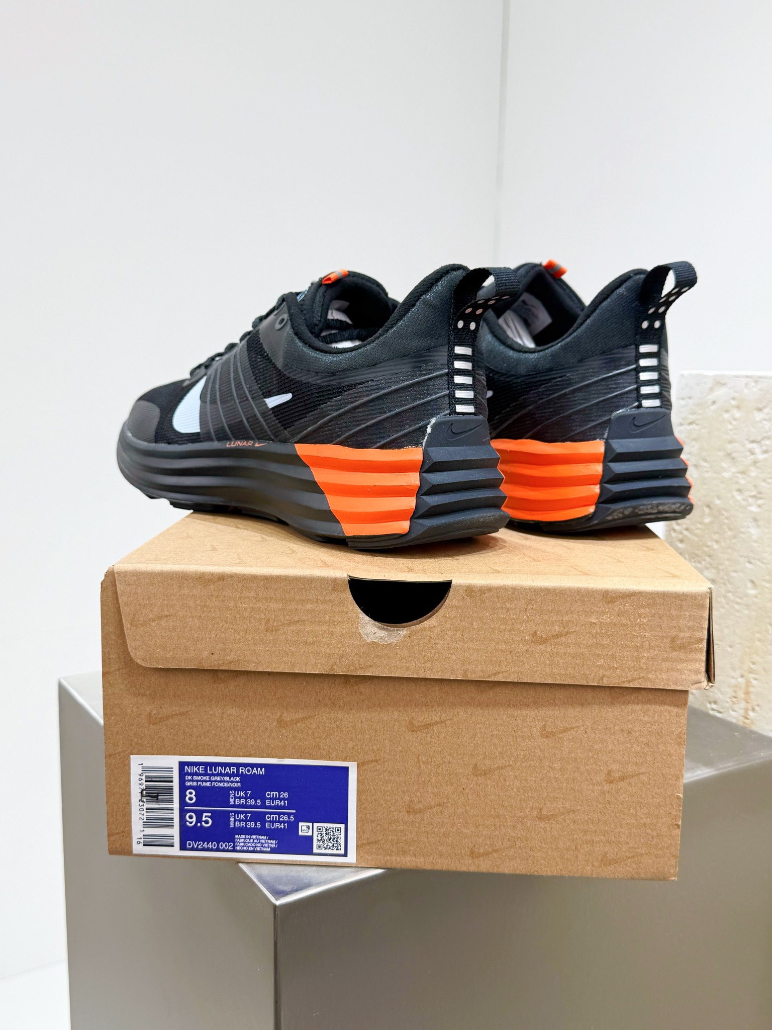 Nike Male Running Shoes Mesh Gray Breathable M-l-s