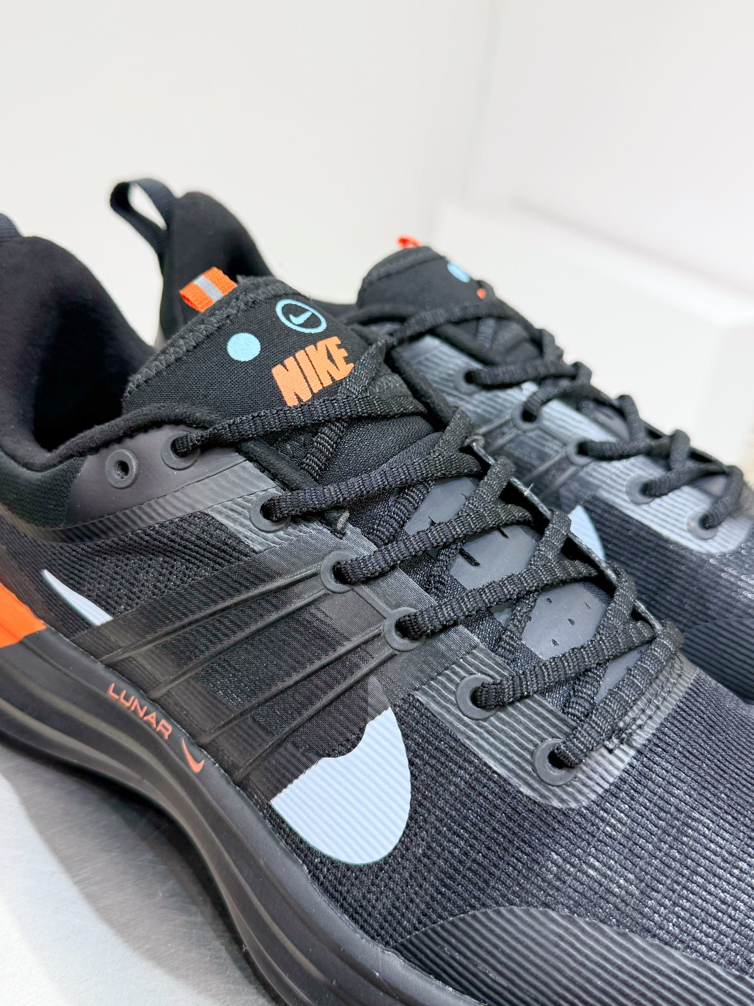 Nike Male Running Shoes Mesh Gray Breathable M-l-s